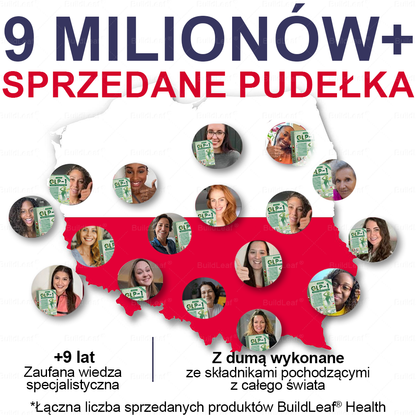 💥Oficjalny sklep Polska | BuildLeaf® GLP-1 8-w-1 Fit & Vital Rozwiązanie (Jednorazowe dziennie, widoczne zmiany w ciągu 7 dni) ✅ Otyłość, zdrowie sercowo-naczyniowe, cukrzyca, bezdech senny, zdrowie jelit, problemy ze stawami i inn）