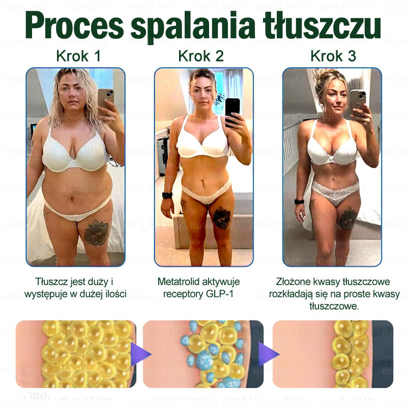 💥Oficjalny sklep Polska | BuildLeaf® GLP-1 8-w-1 Fit & Vital Rozwiązanie (Jednorazowe dziennie, widoczne zmiany w ciągu 7 dni) ✅ Otyłość, zdrowie sercowo-naczyniowe, cukrzyca, bezdech senny, zdrowie jelit, problemy ze stawami i inn）