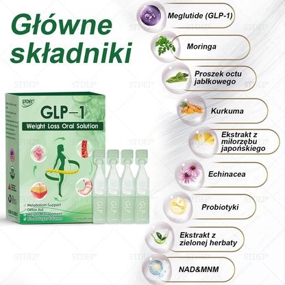 Polecane przez Mayo Clinic | Oficjalny sklep 👨‍⚕️𝑆𝑇𝐷𝐸𝐼® GLP-1 doustny roztwór na odchudzanie 💥 Otyłość, choroby układu krążenia, cukrzyca, bezdech senny, problemy ze stawami i inne